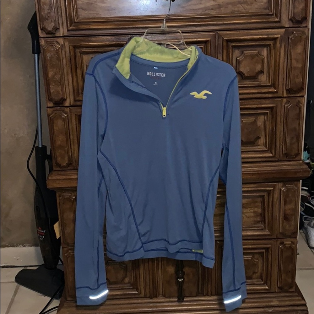 Blue sweatshirt